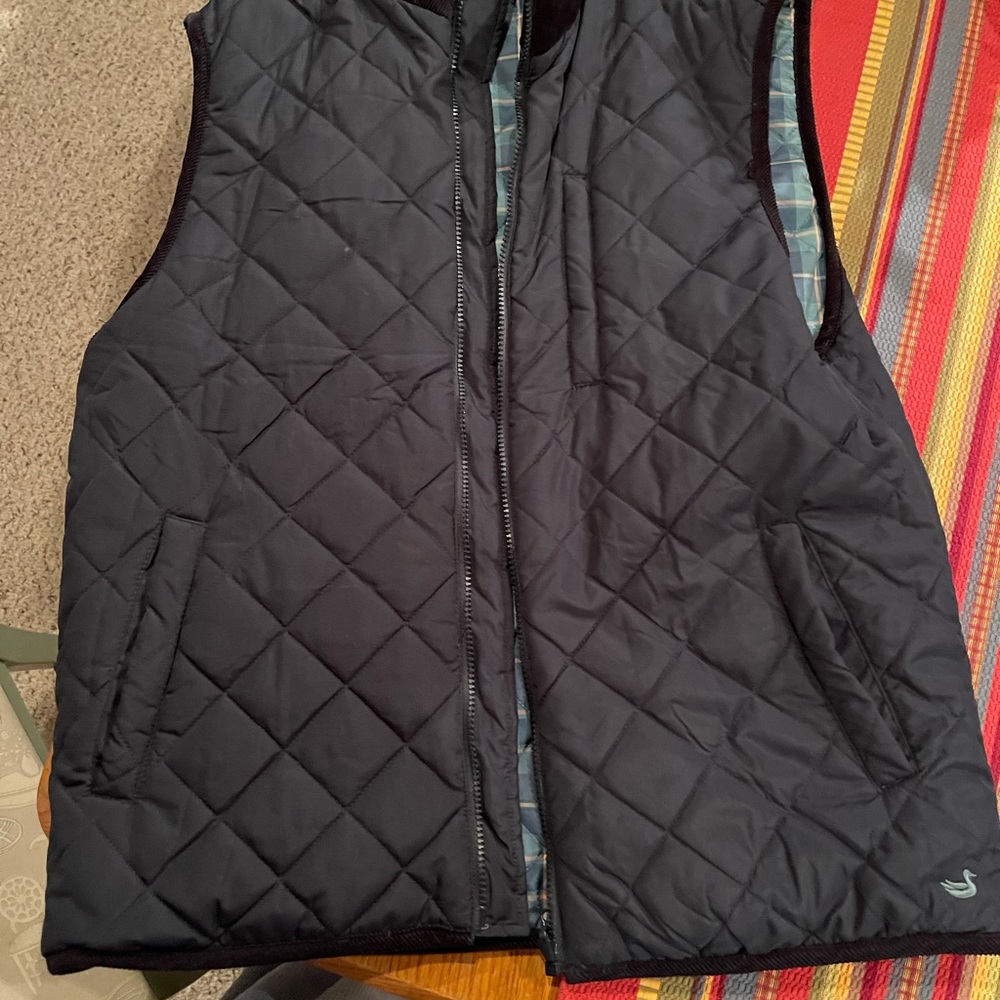 Southern Marsh reversible black vest